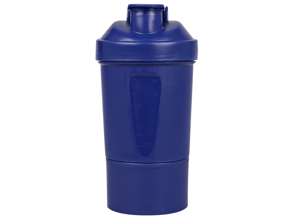 Шейкер для спортивного питания Level Up, синий-4