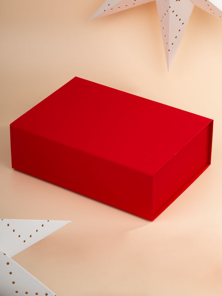 Коробка складная Portada, L, красная-3