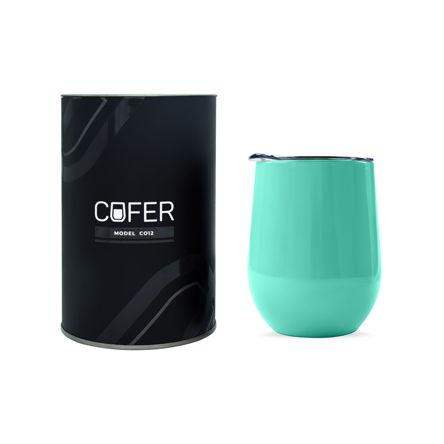 Набор Cofer Tube CO12 black (бирюзовый)-0