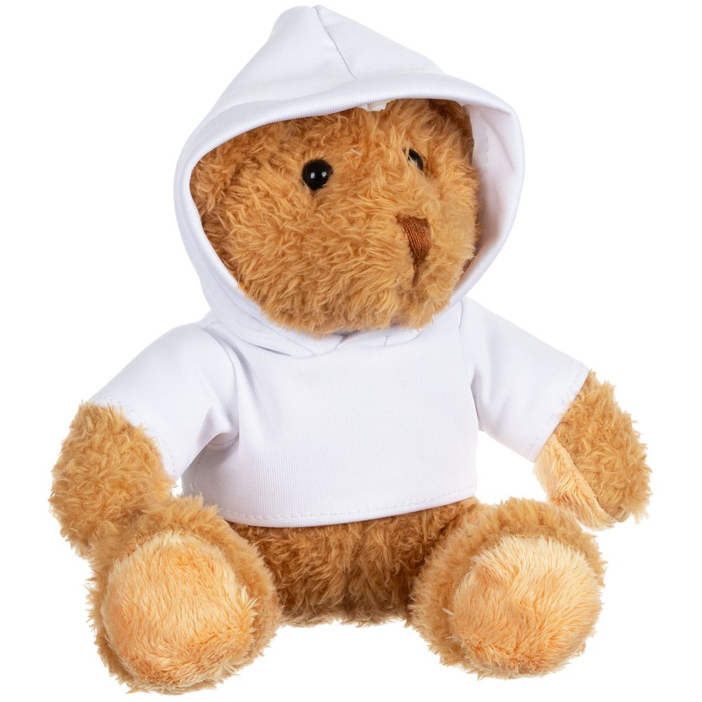 Мягкая игрушка «Мишка Cuddleton» в белом худи-1