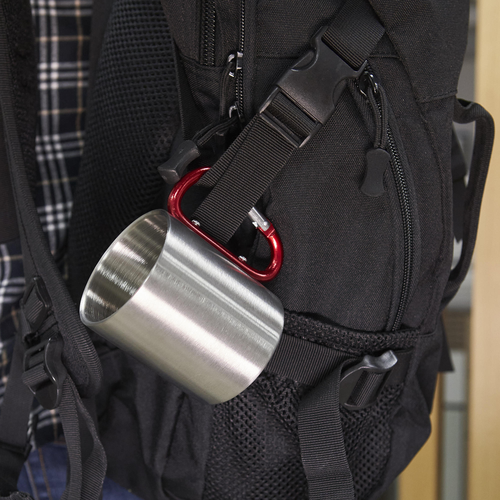 Металлический кружка GUAYA, Красный-4