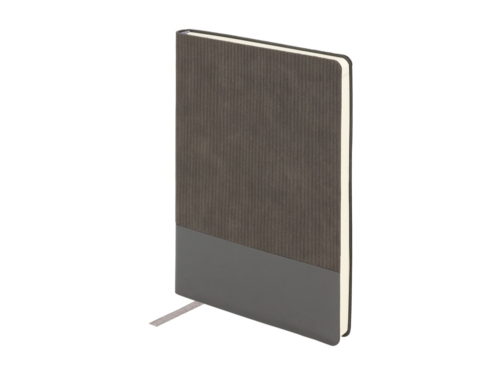 Ежедневник недатированный А5 Soho, серый-0