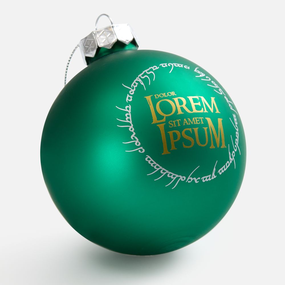Елочный шар Finery Matt, 8 см, матовый зеленый-3
