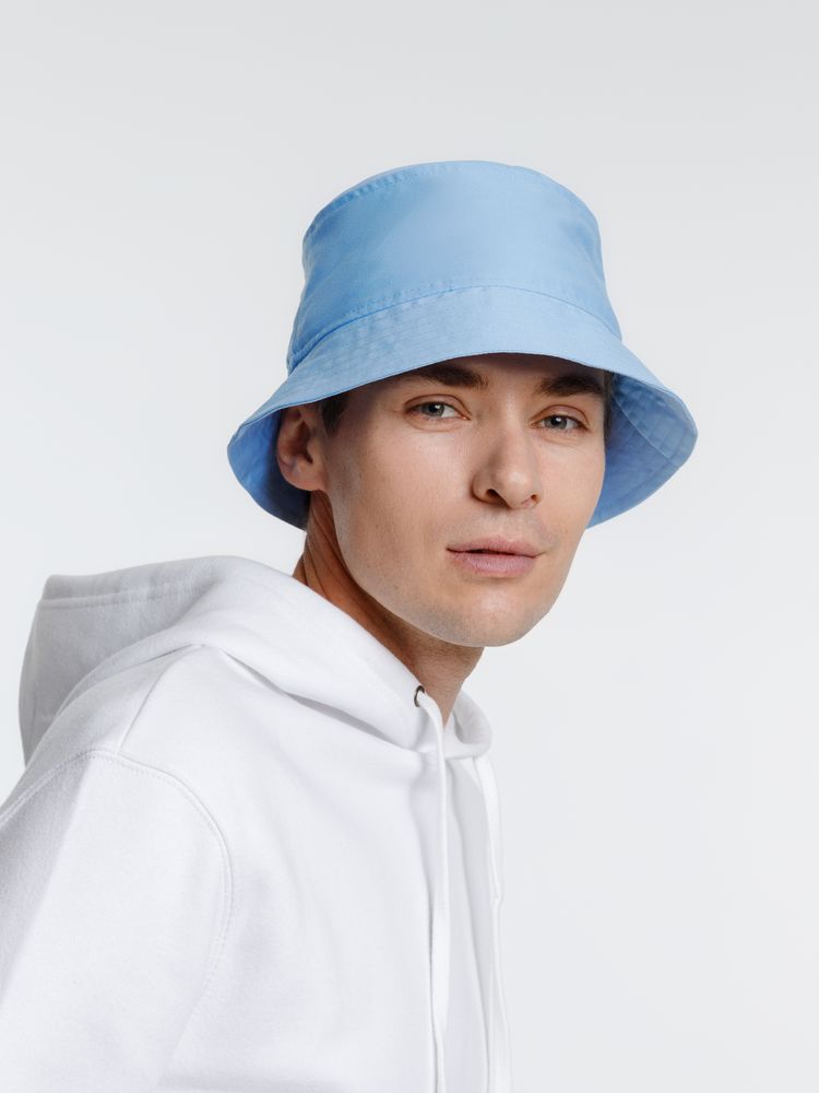 Панама Challenge, голубая (небесная)-3