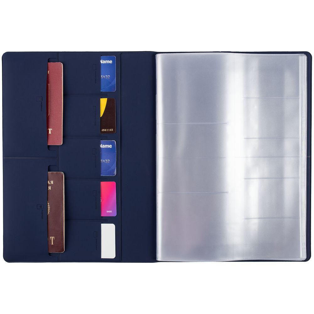 Папка для хранения документов Devon Maxi, синяя-0