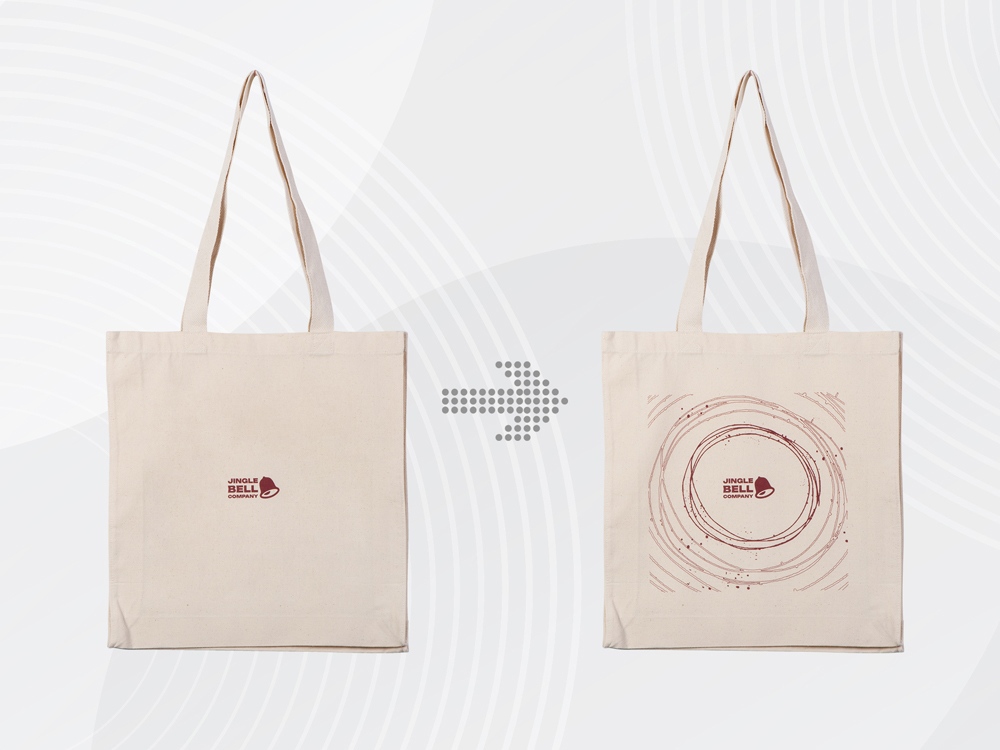 Сумка Donny с донной складкой и парусиновыми ручками, натуральный, с DTF (полноцвет)-0