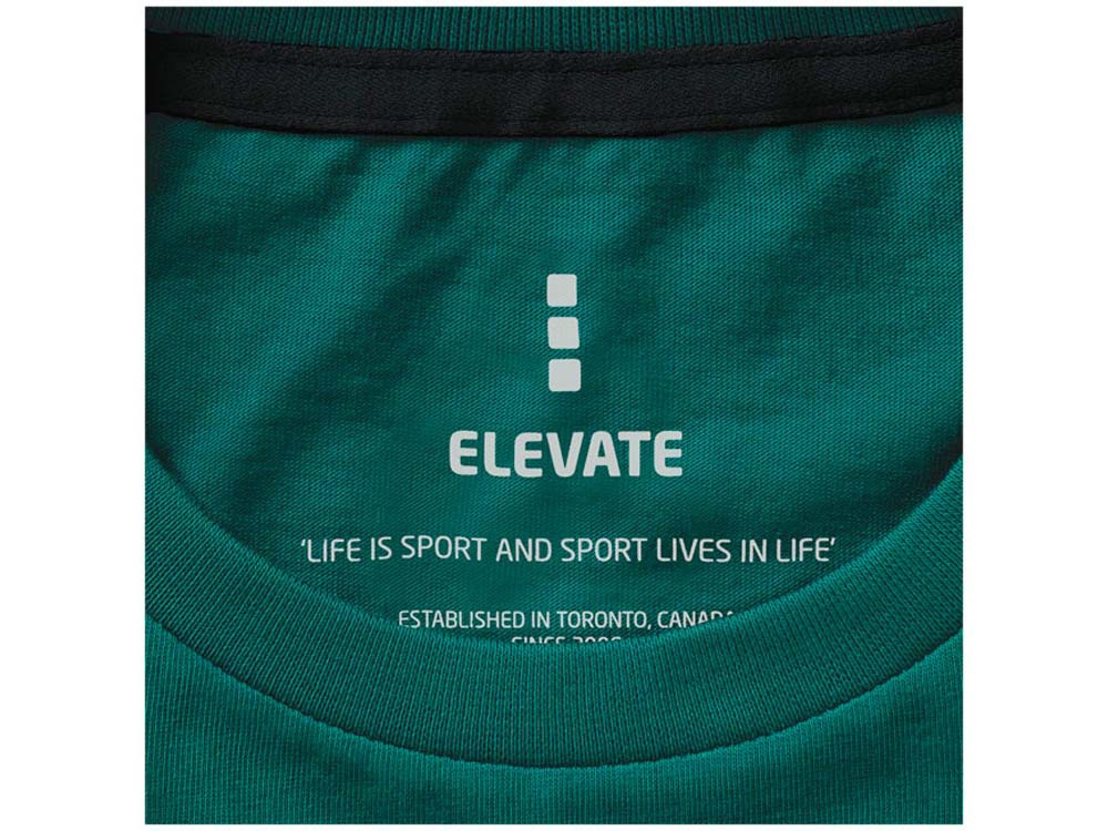 Nanaimo мужская футболка с коротким рукавом, изумрудный-3