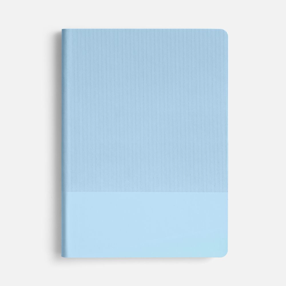 Ежедневник Vale New, недатированный, голубой-0