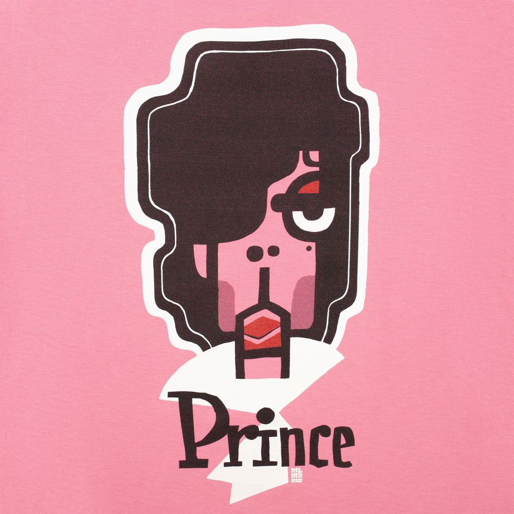 Футболка женская «Меламед. Prince», розовая-3