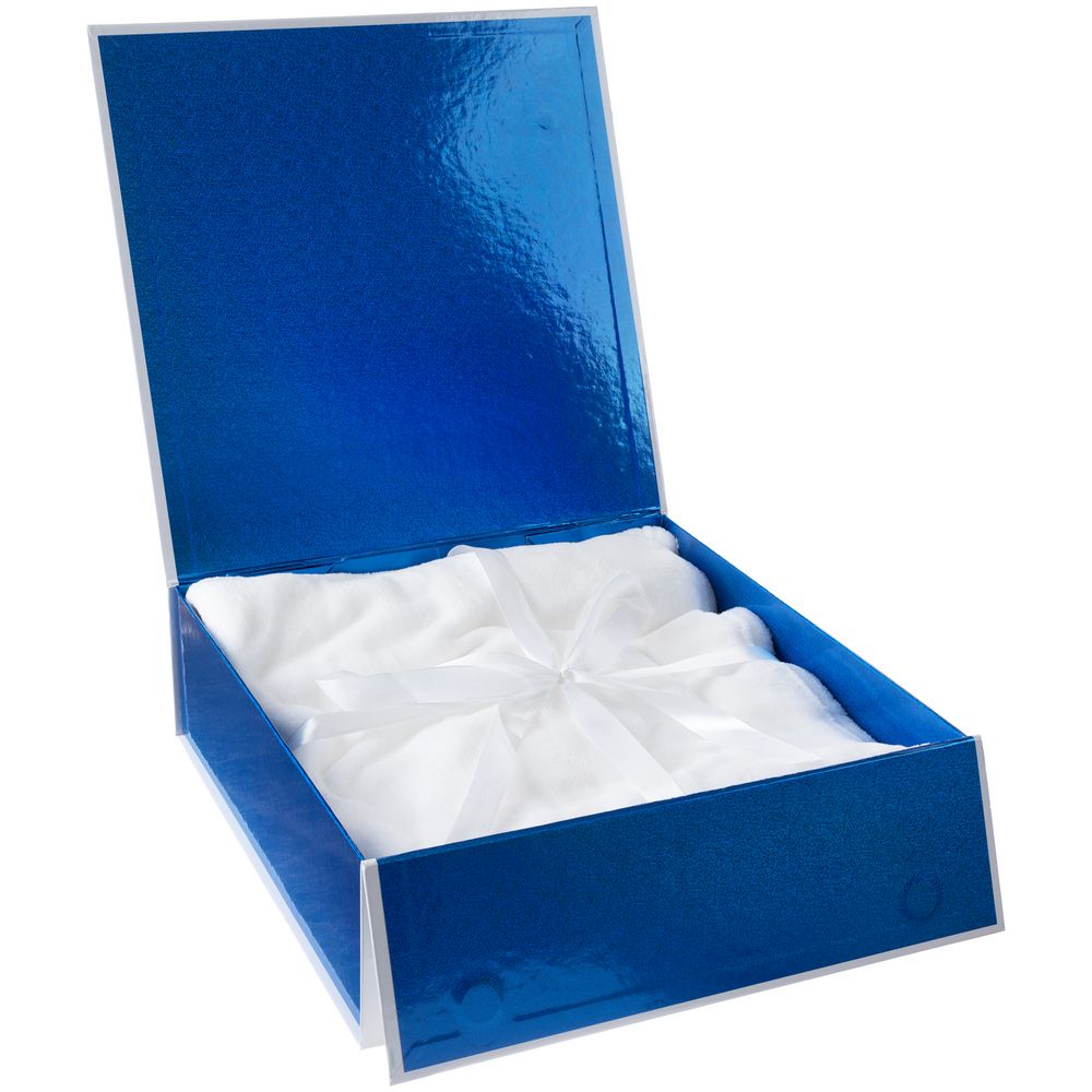 Коробка складная Gallant, L, белая с синим-2