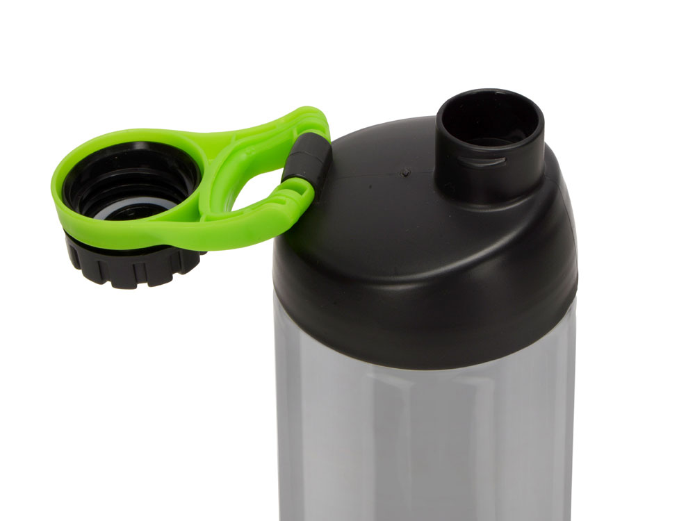 Спортивная бутылка для воды с держателем Biggy, 1000 мл, зеленое яблоко-4