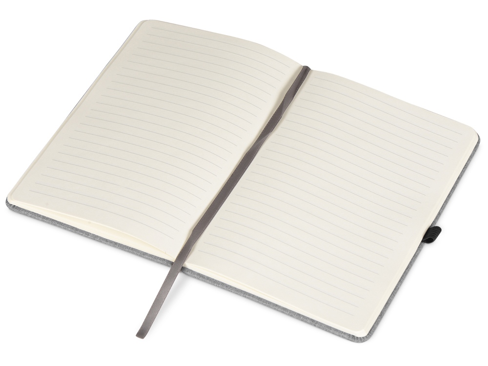 Блокнот Pocket 140*205 мм с карманом для телефона, серый-2