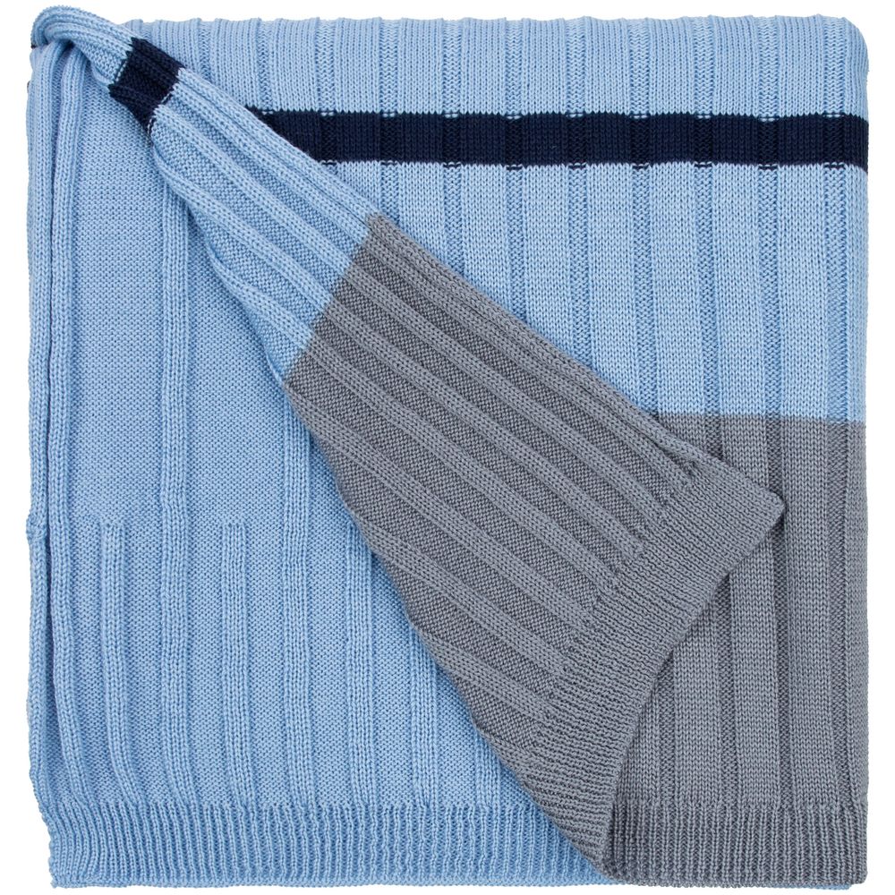 Плед Friolenta, синий с голубым-1