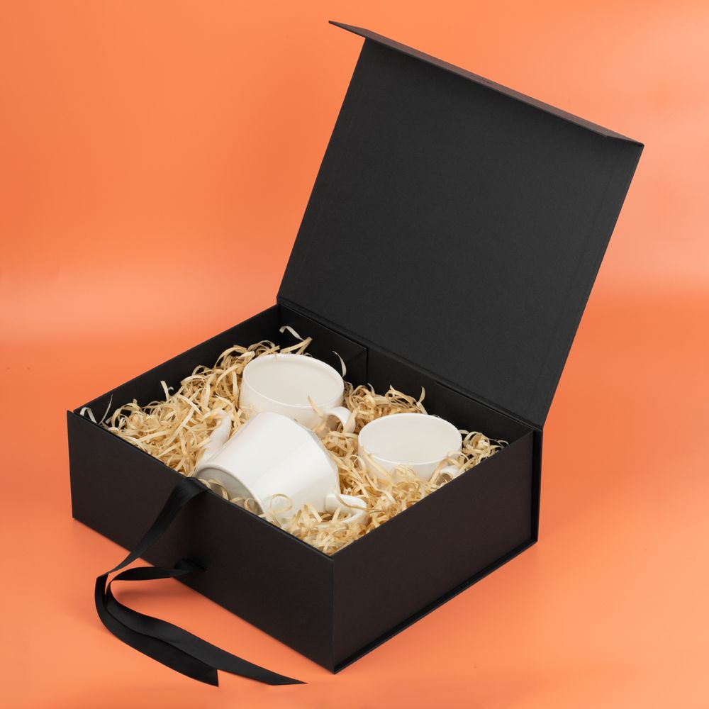 Коробка складная Rusetti, L, черная-3