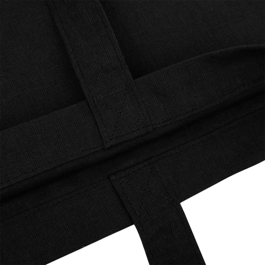 Сумка шоппер хлопковый ECO 116, черный-2