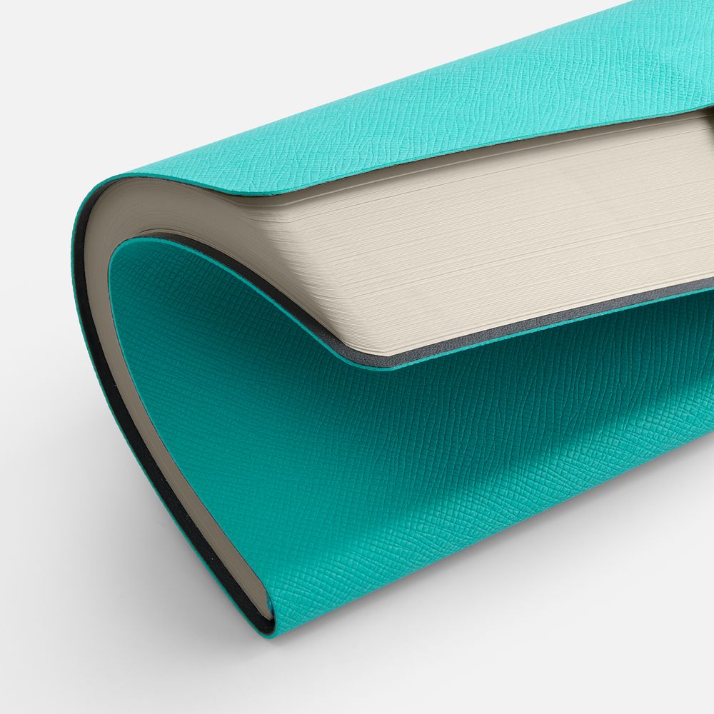 Ежедневник Lungo, недатированный, бирюзовый-4