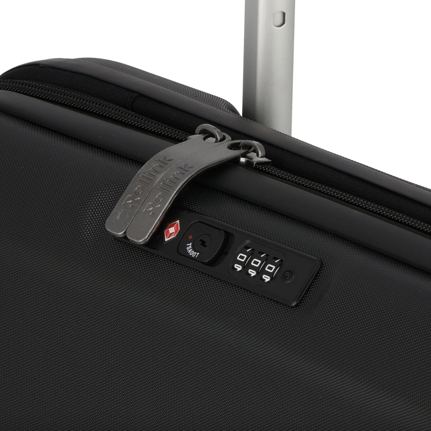 Чемодан складной Rollink FLEX LIGHT 55x40x20 см, 4 колеса, черный-3