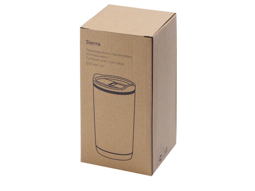 Термокружка Sierra. Бежевый-8