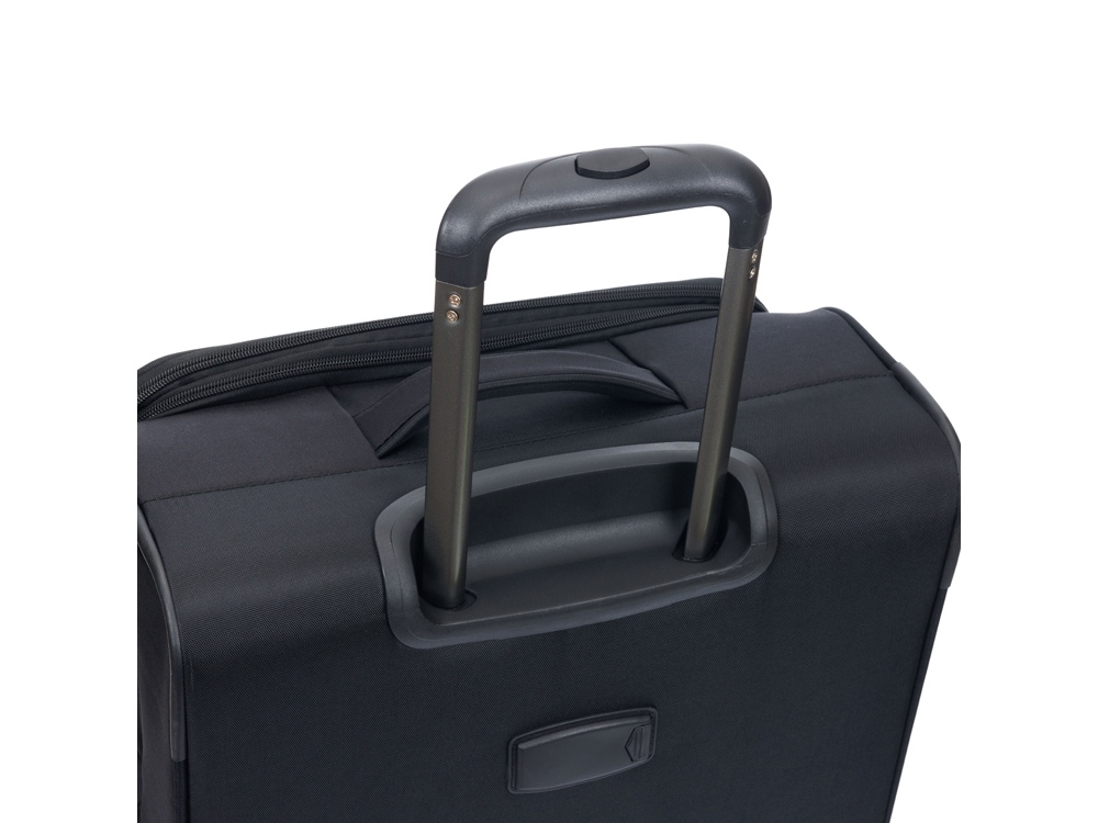 Чемодан TORBER Seyd, чёрный, нейлон 600D, 43,5 х 19 х 68 см, 56 л-4