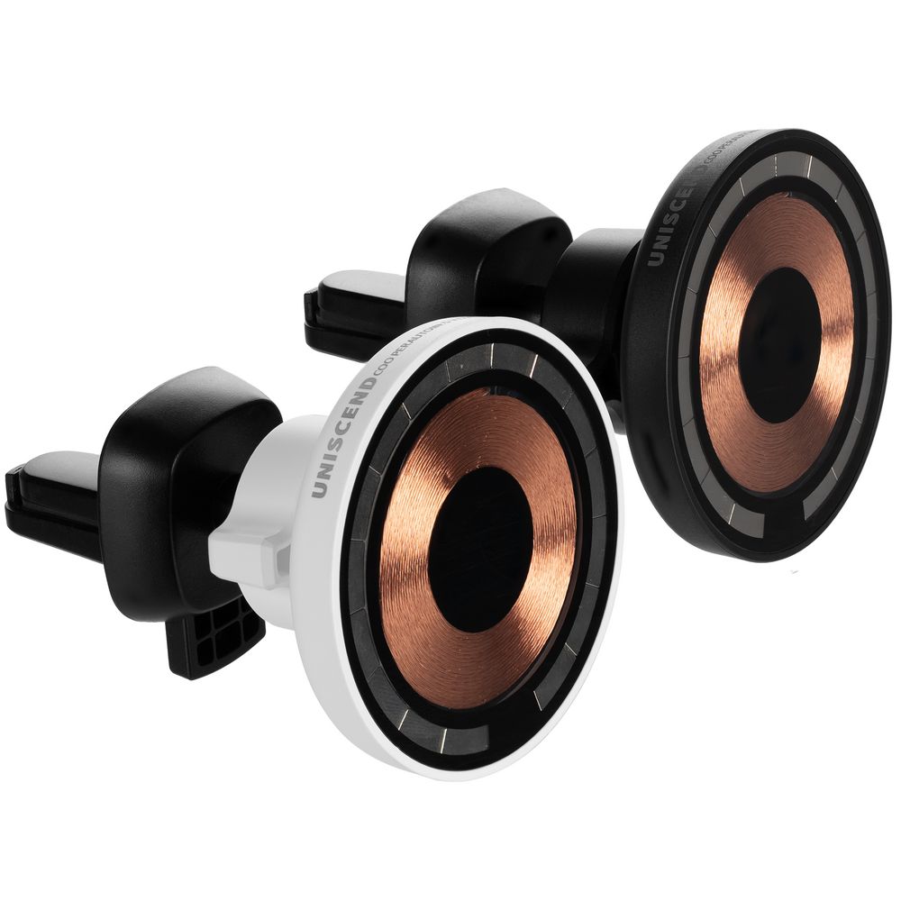 Держатель для смартфона Cooper Auto Wireless с беспроводной зарядкой, белый-4