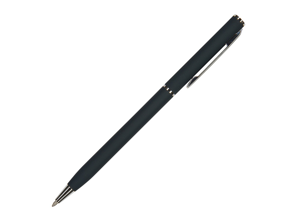 Ручка шариковая автоматическая BrunoVisconti® PALERMO цвет корпуса сине-черный, soft-touch, 0.7 мм-0