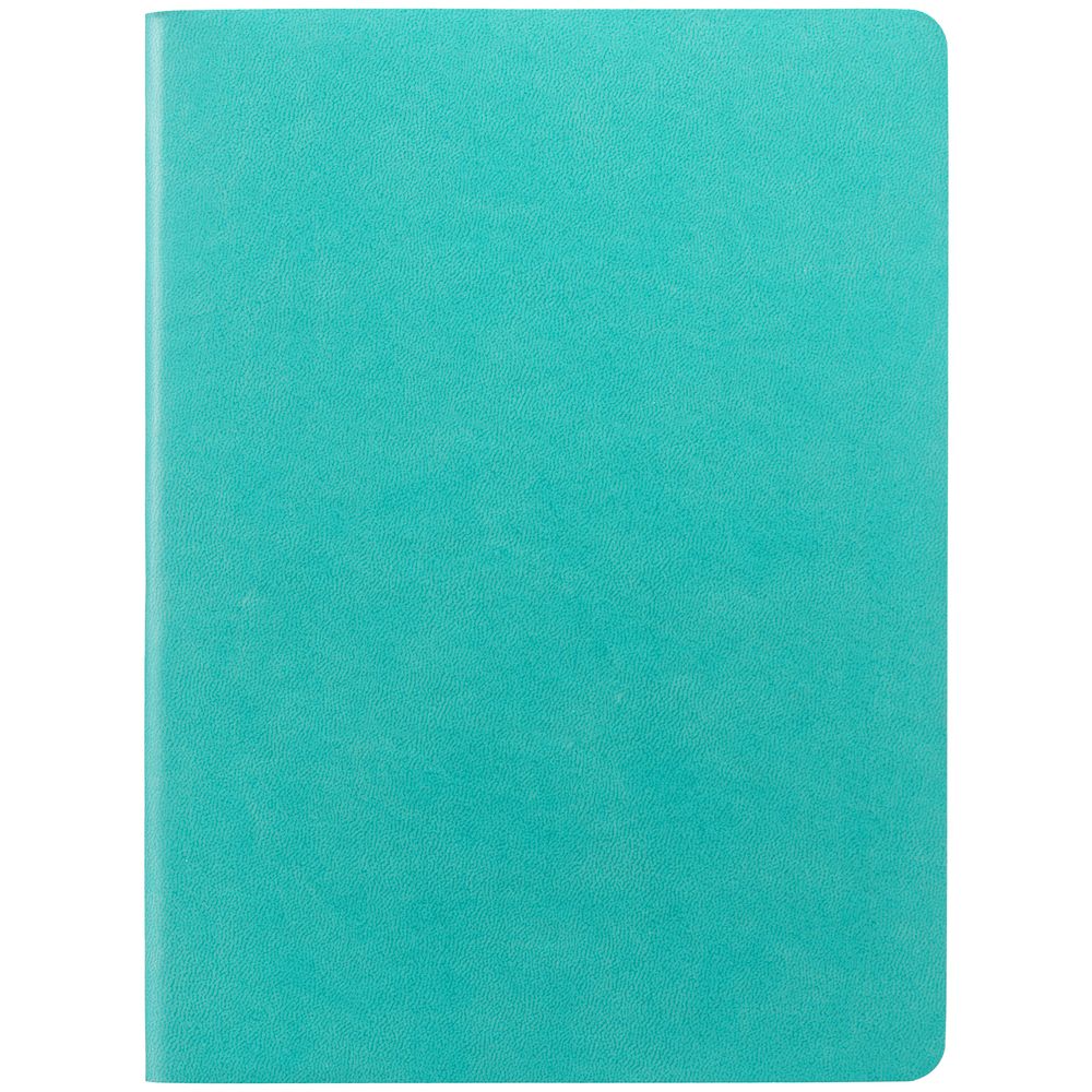 Блокнот Verso в клетку, бирюзовый-1