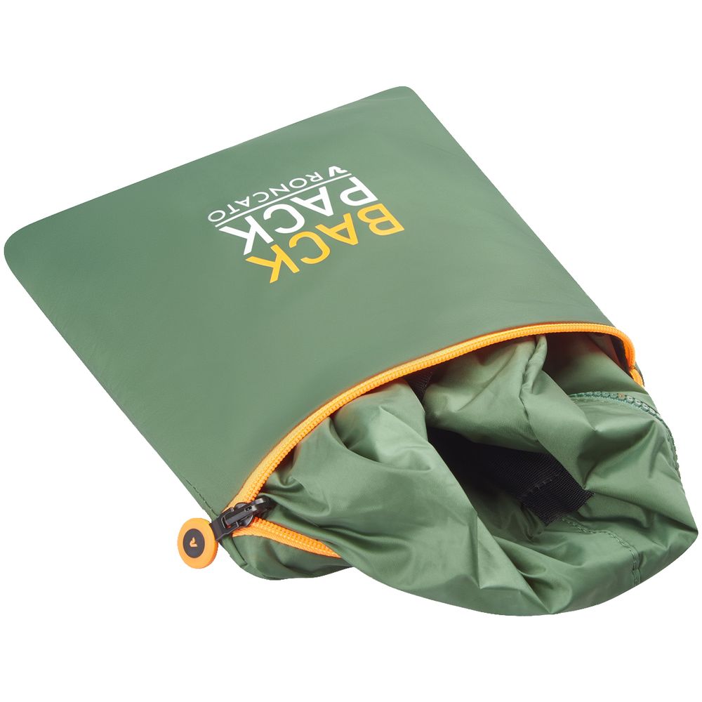 Складной рюкзак Compact Neon, зеленый-4