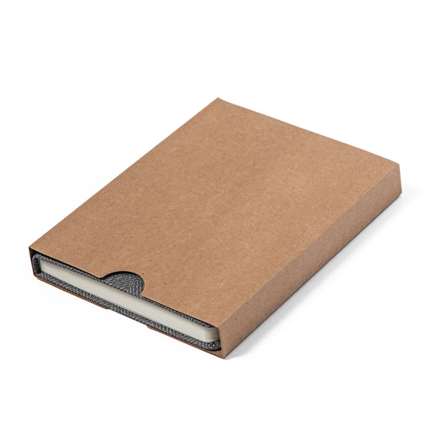 Ежедневник недатированный Mod, формат А5, в линейку, серый-7