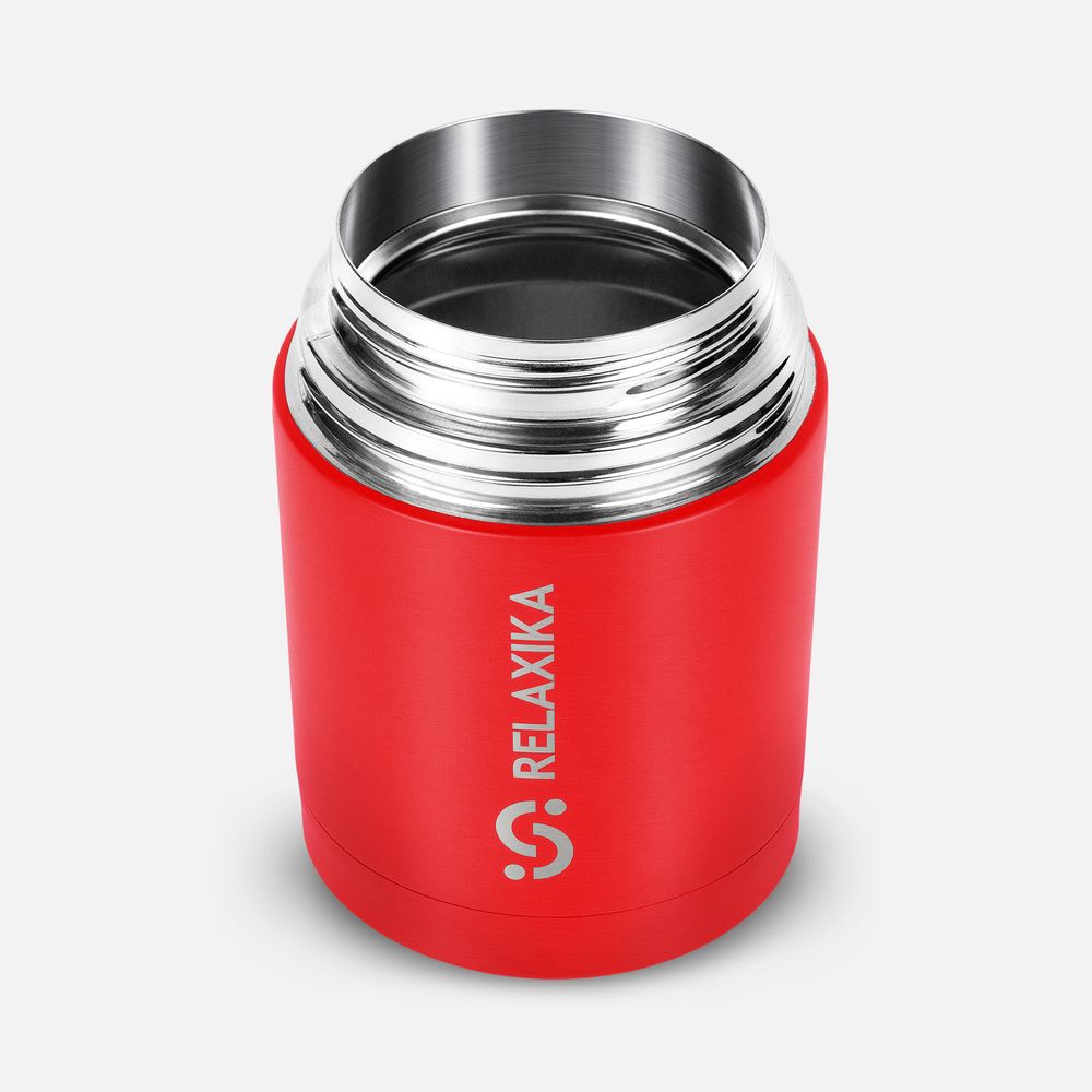 Термос для еды Relaxika 700, красный-2