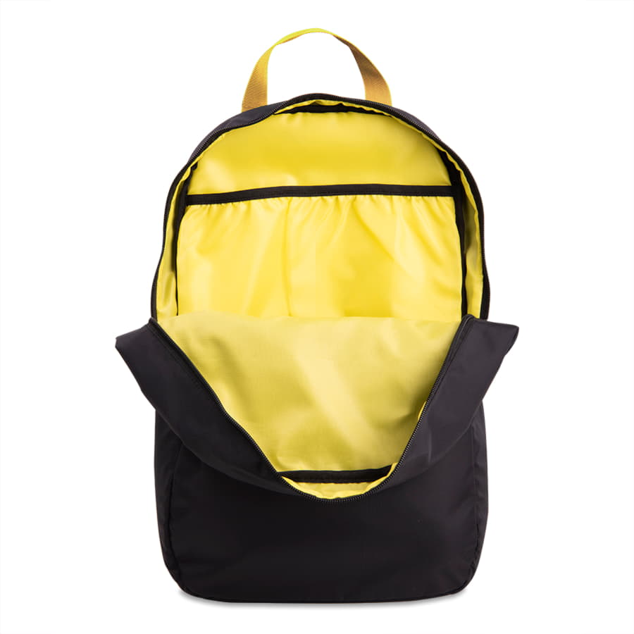 Рюкзак INTRO с ярким подкладом, желтый, черный-3