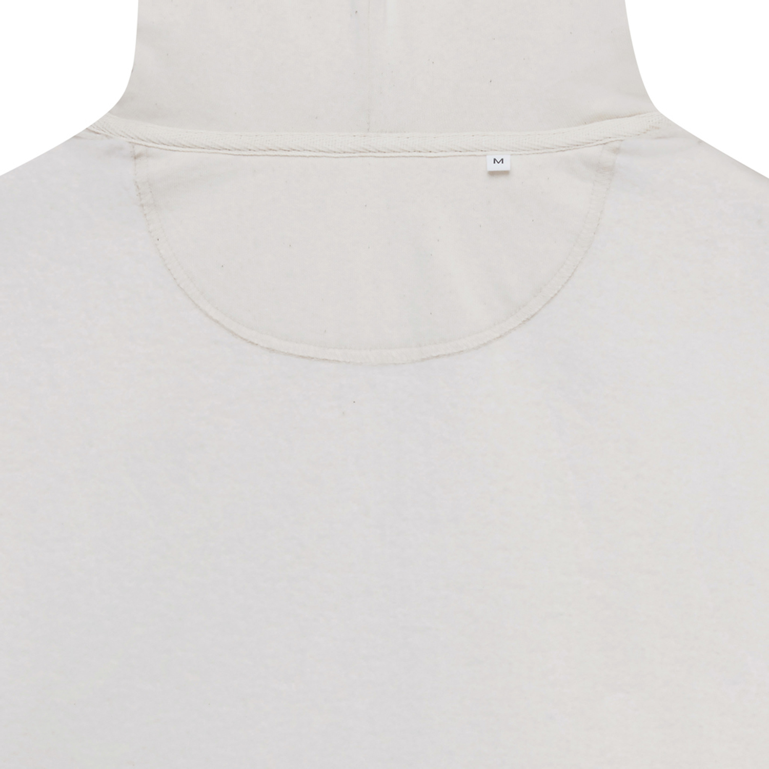 Худи на молнии Iqoniq Abisko из переработанного хлопка, унисекс, 340 г/м²-3