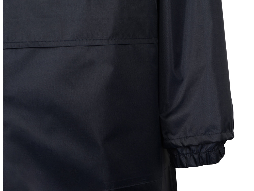 Дождевик Sunshine со светоотражающими кантами, темно-синий, размер  XS/S-5