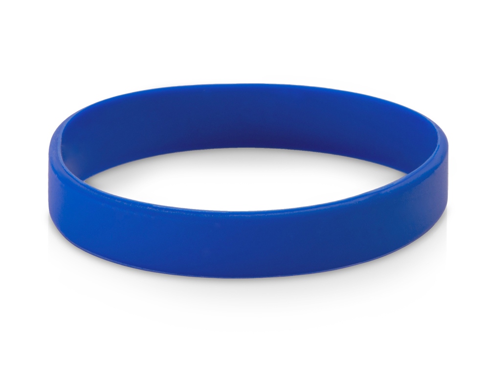 Силиконовый браслет Forest 202*12 мм, синий-1