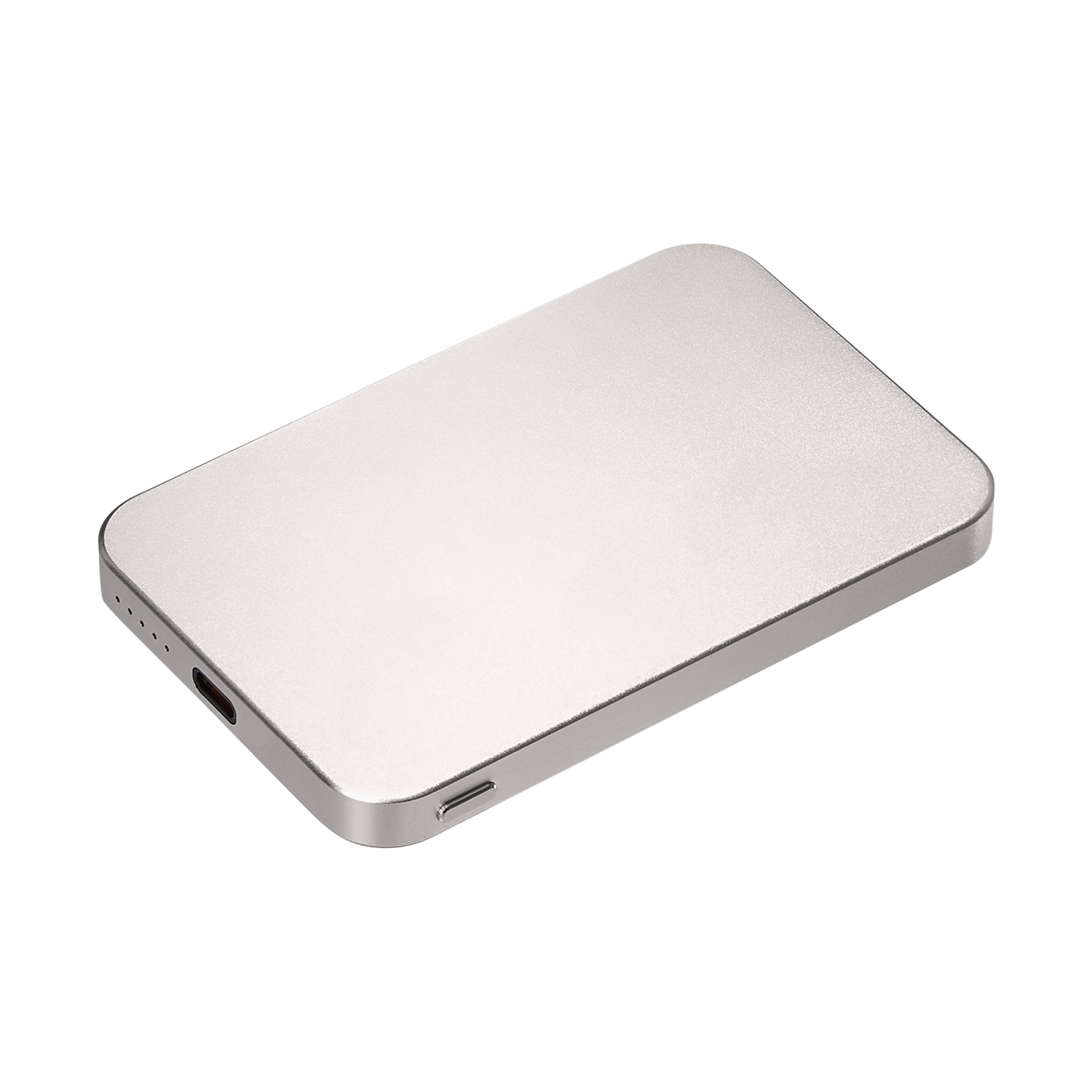 Внешний аккумулятор Артекс PD (Artex PD) 5000mAh с функцией беспроводной зарядки 15W, титановый-1
