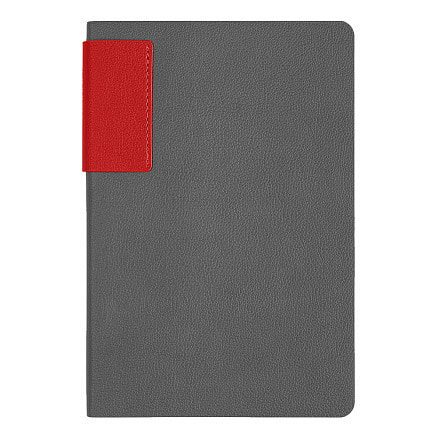 Ежедневник Flexy Star Sivilia Grey Edition Color А5 серо-красный, Серо-красный-1
