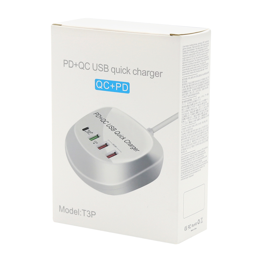 Универсальное зарядное устройство Stoun, Белый-4