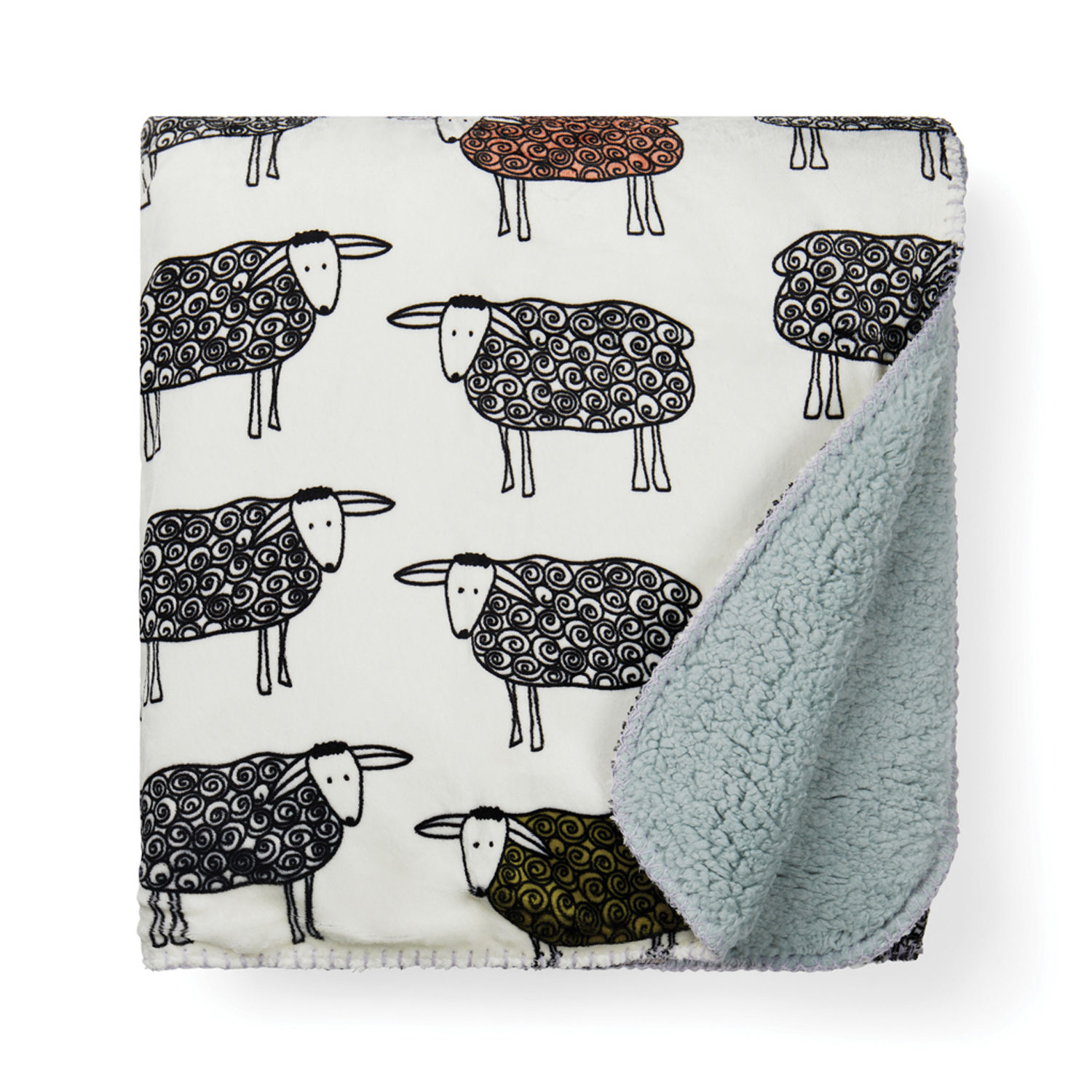 Плед VINGA Sheep из rPET GRS-0
