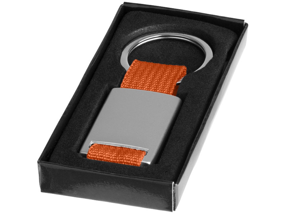 Брелок Mondo, серебристый/оранжевый-2