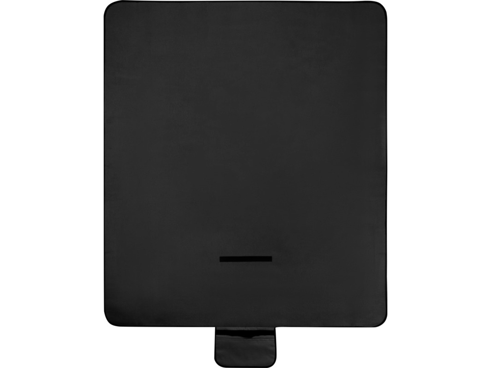 Покрывало для пикника Salvie из переработанной пластмассы пластика, черный-2