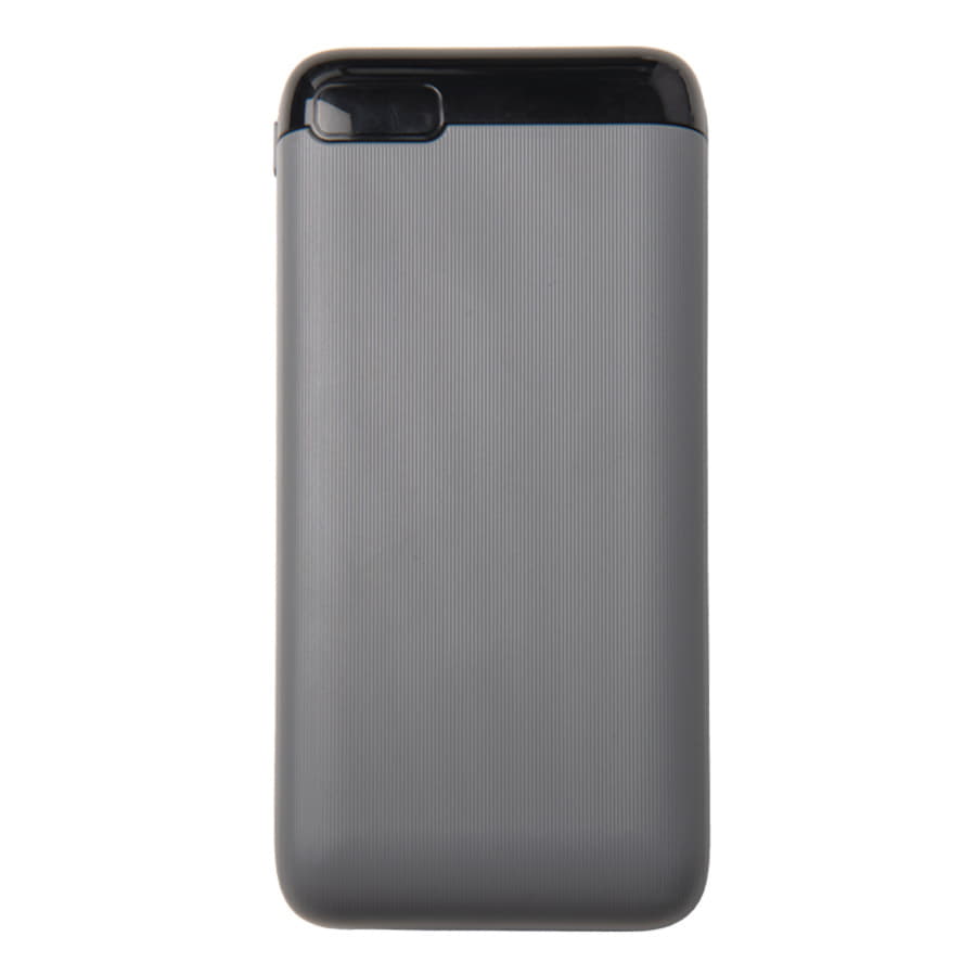 Универсальный аккумулятор Num 20 (20000 мАч), серый, 14,6х7.0х2,75 см, серый-1