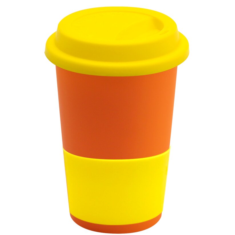 Кружка Magic To Go, Оранжевый/Желтый-0