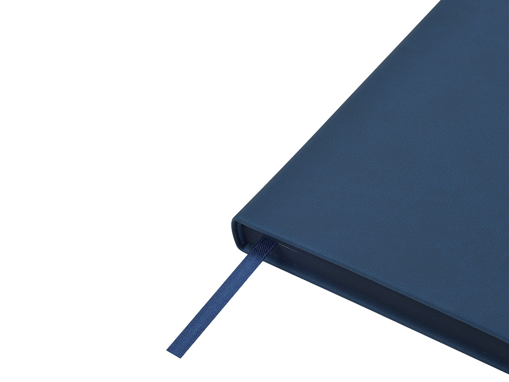 Ежедневник А5 Megapolis Color New soft-touch, темно-синий-3