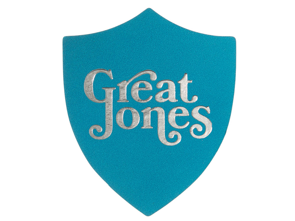 ПАТЧ ЩИТ nubuk (голубой) 6,6 х 5,5 см-2