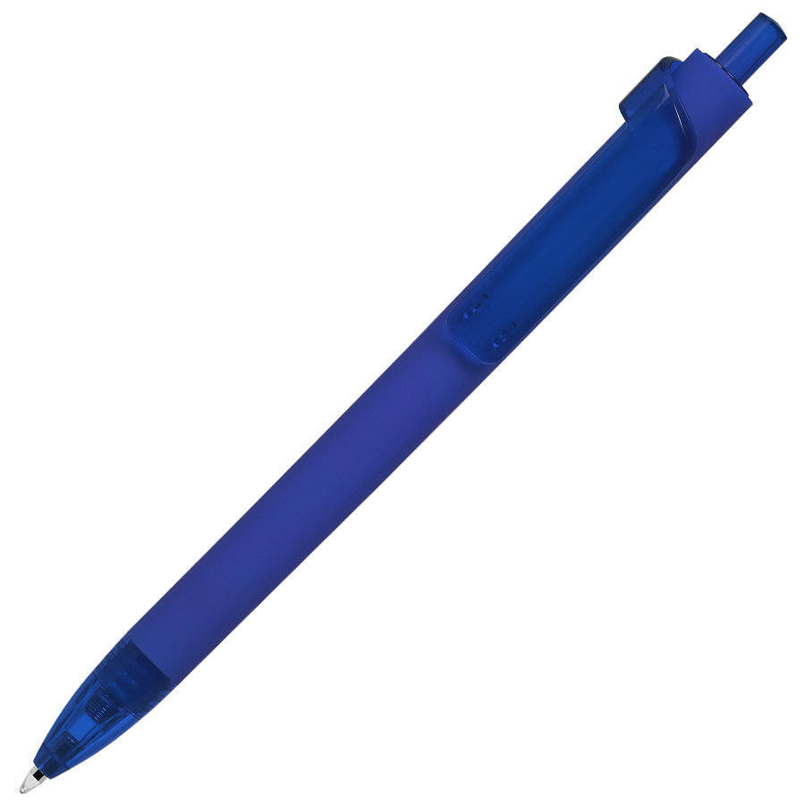 Ручка шариковая FORTE SOFT, покрытие soft touch, синий-0