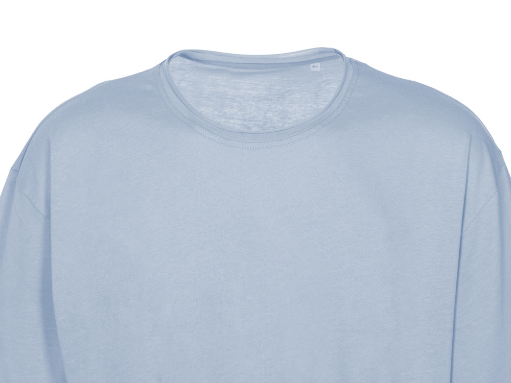 Футболка оверсайз Liyon унисекс, небесно-голубой-10