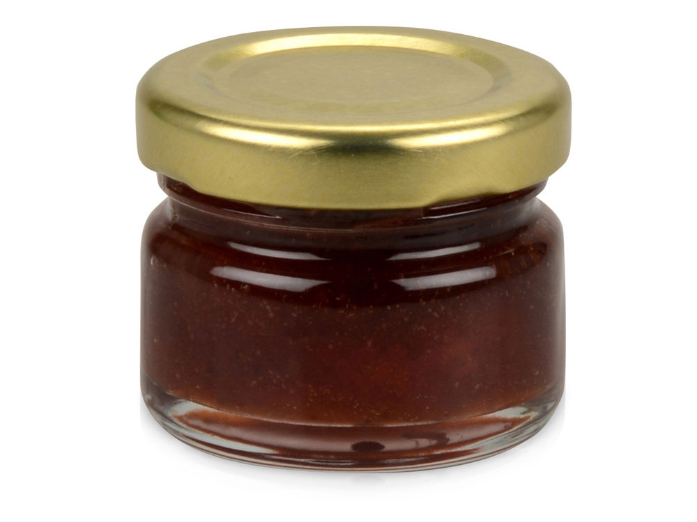 Подарочный набор Варенье в домике, клубничное варенье с мятой 25 мл-1