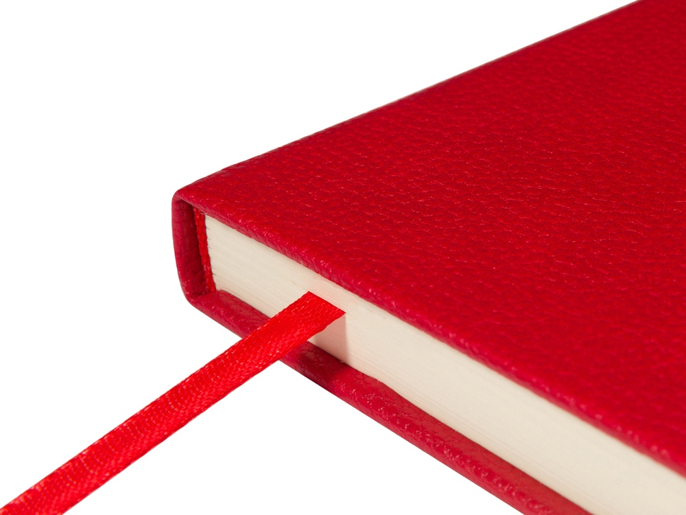 Ежедневник недатированный А5 Loft, красный-3