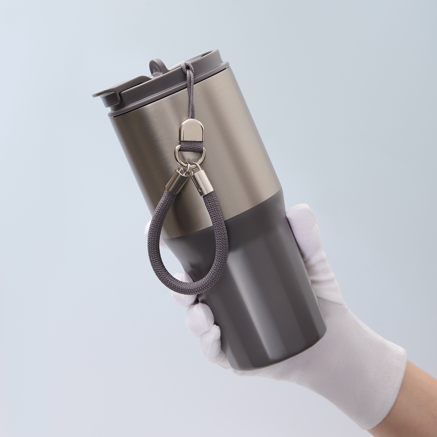 Термокружка вакуумная Avenue, серая-7