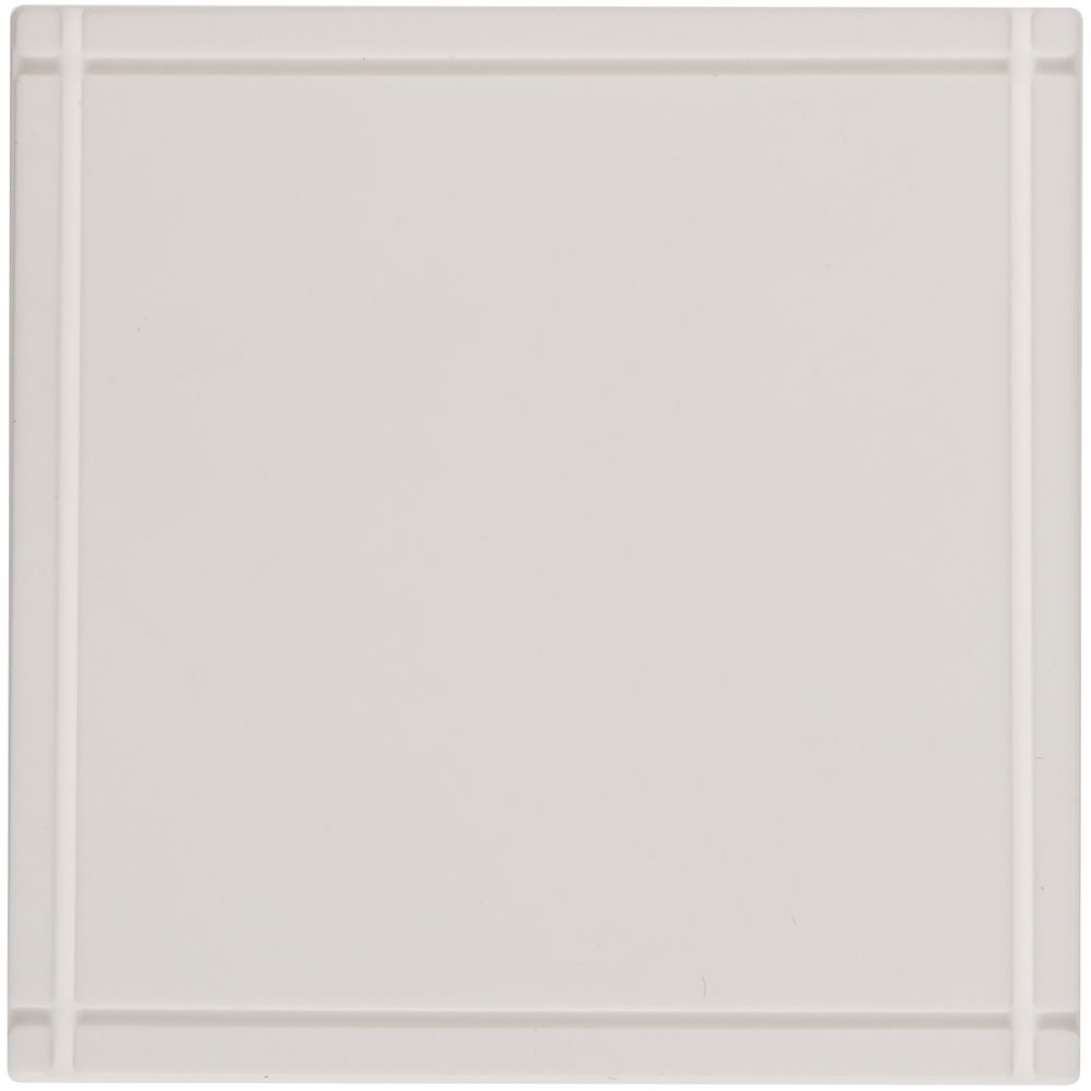 Лейбл из ПВХ Dzeta, L, белый-1