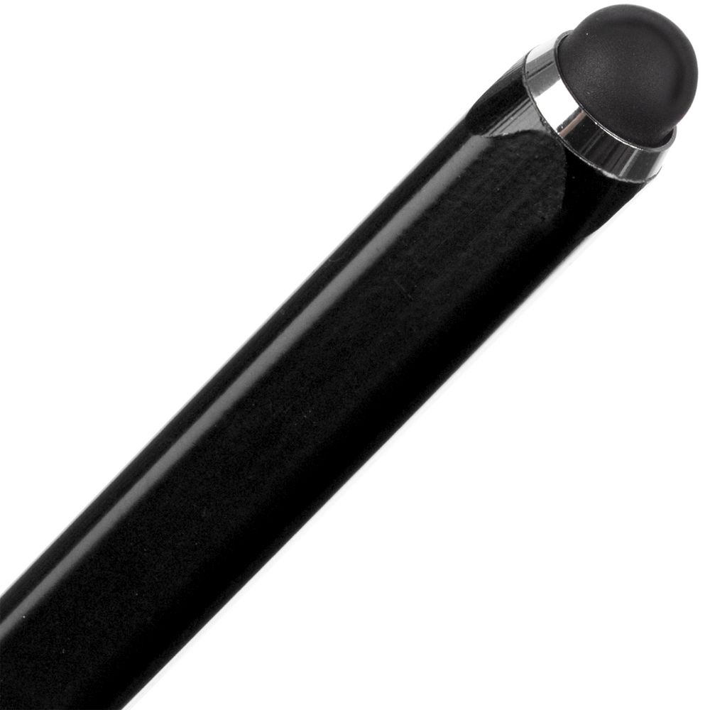 Вечный карандаш Quarta со стилусом и уровнем, черный-3